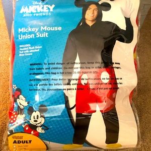 Adult Mens LG Mickey Mouse Costume